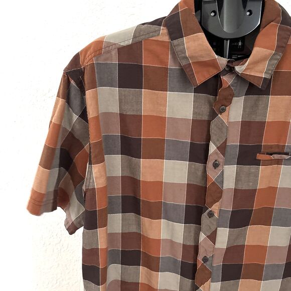 Smartwool Men's 2XL Merino Wool Short Sleeve Everyday Exploration Plaid Shirt - Picture 4 of 10